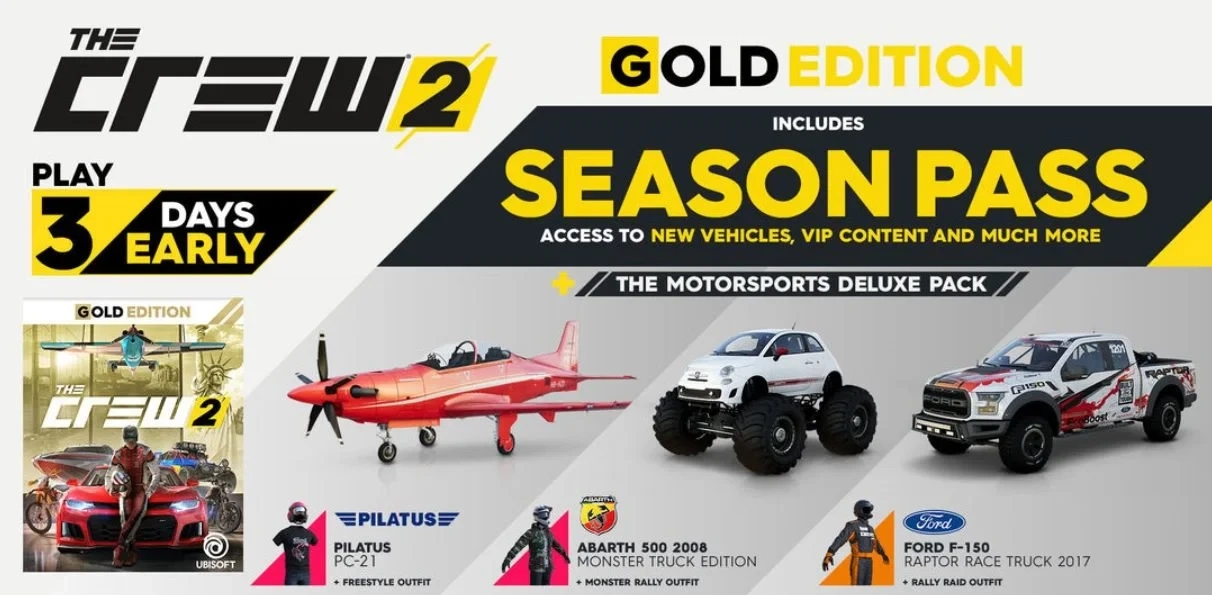 The Crew 2 Gold Edition: ключ активации (Онлайн)