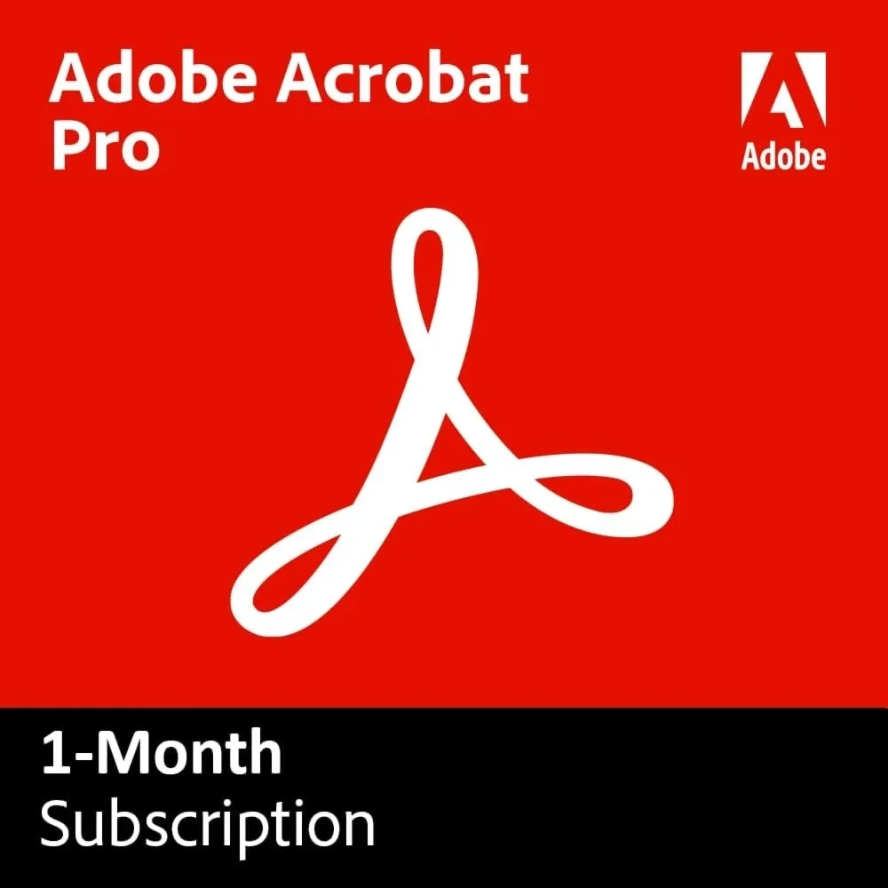 Adobe Acrobat Pro: Месячная подписка - Глобально