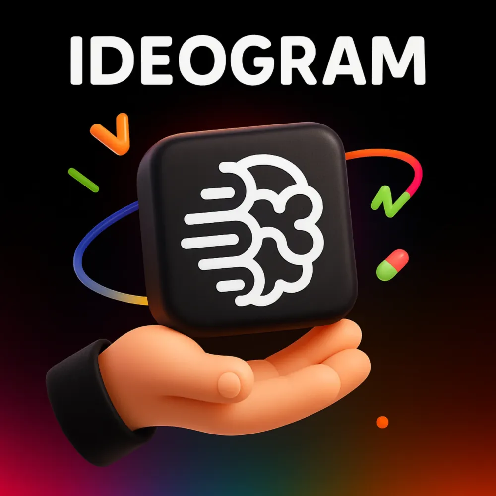 Ideogram AI Plus/Pro (1 мес.) - AI-картинки с текстом | Онлайн