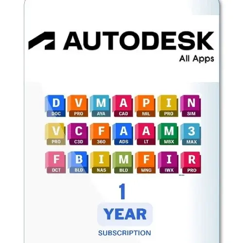 Autodesk All Apps Personal: Подписка 12 мес | AutoCAD, Revit, Maya