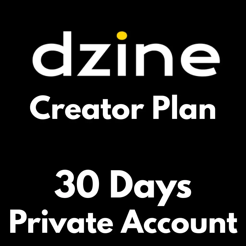 Dzine.ai Creator Plan 30 дней: AI Дизайн Аккаунт Онлайн