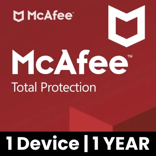 McAfee Total Protection: ключ активации на 1 год (Windows)