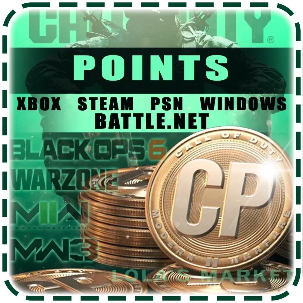 Ключ Поинты CoD Warzone/BO6/MW2/MW3 - Глобальная Активация