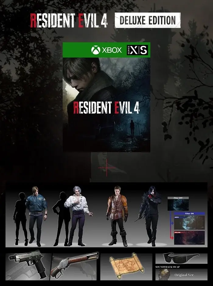 Resident Evil 4 Remake GOLD (2023) XBOX SERIES X|S ключ