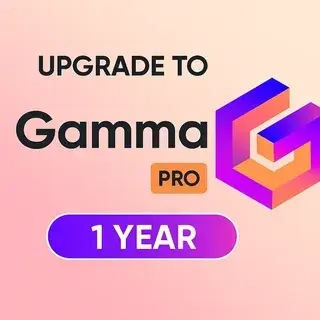 Gamma Pro на 12 мес: Подписка AI | Онлайн Активация