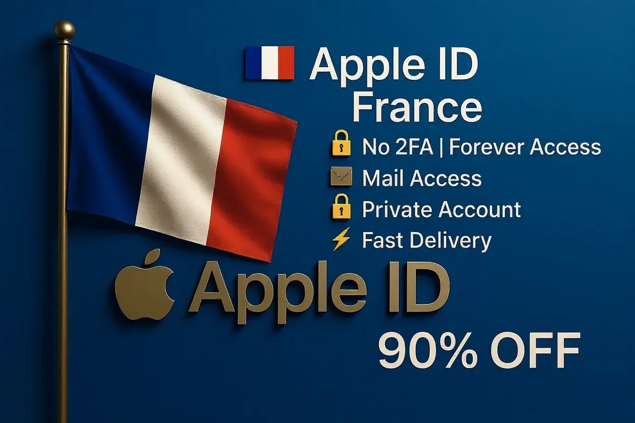 Apple ID Франция | Без 2FA | Полный доступ | Купить онлайн