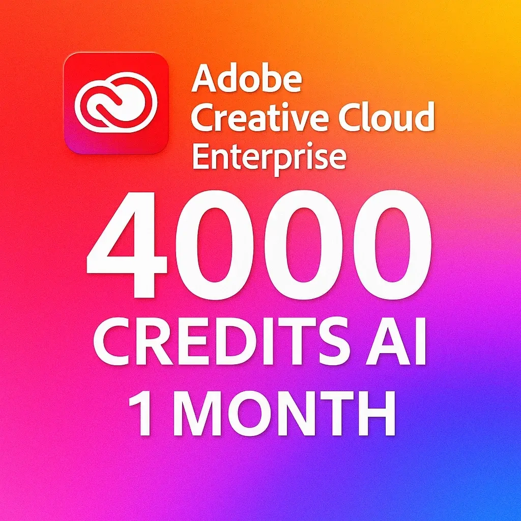 Adobe Enterprise Pro Plus: 1 месяц подписки | Онлайн