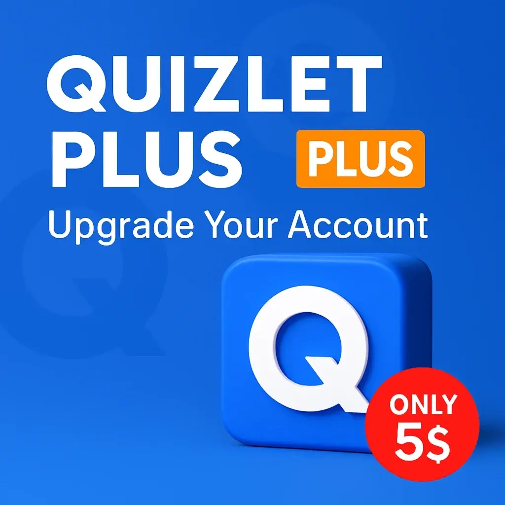 Quizlet Plus на 1 год — купить аккаунт онлайн