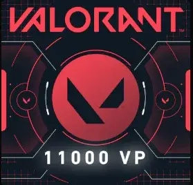 Valorant Points 11000 VP для PS5 (Турция)
