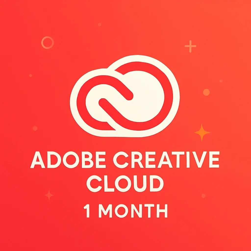 Подписка Adobe Creative Cloud на 1 месяц | Ваш аккаунт