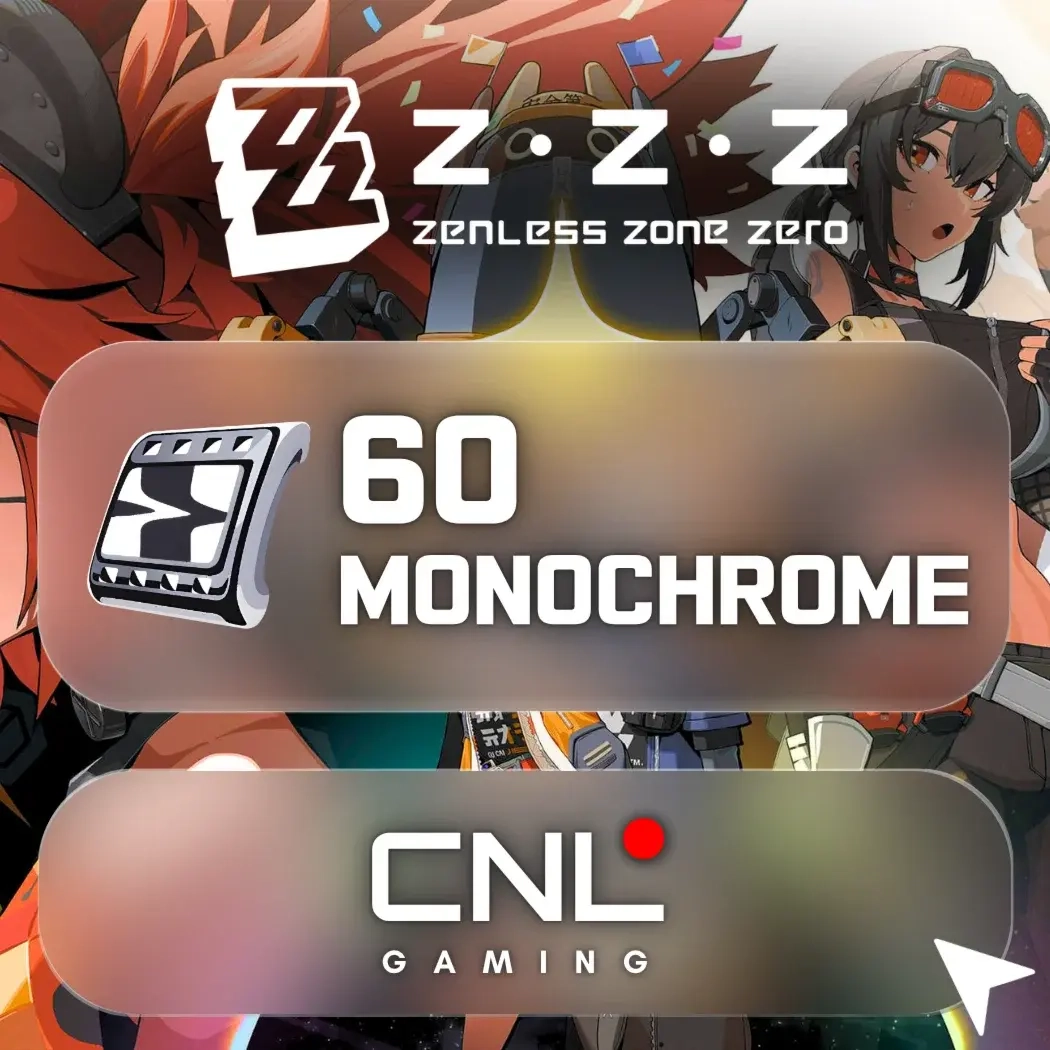 Zenless Zone Zero: 60 Monochrome (UID) - Пополнение Онлайн
