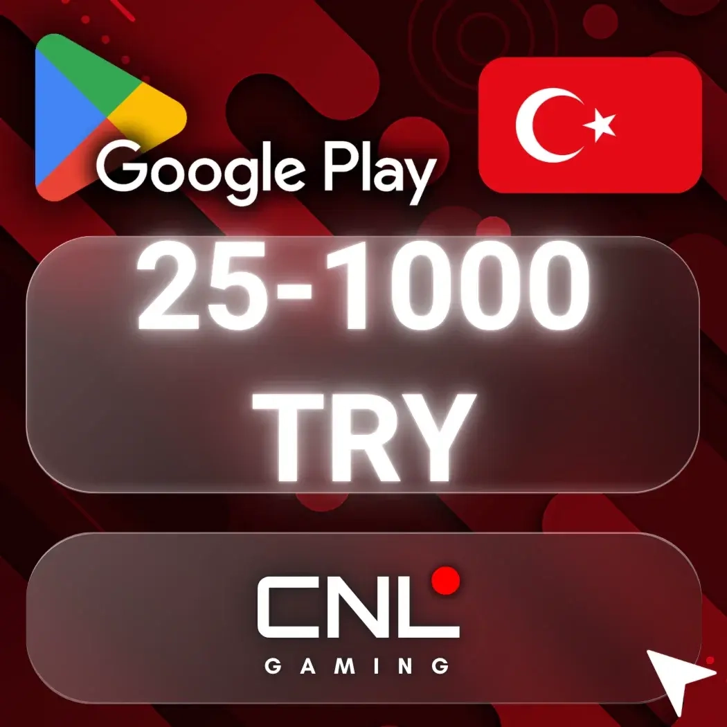 Google Play Турция 25-1000 TRY | Купить код онлайн...