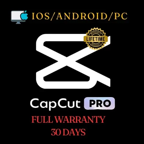 CapCut Pro на 1 месяц - Видеоредактор онлайн