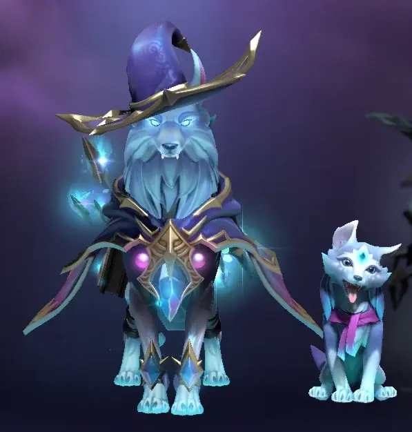 Canis Crystallum для Crystal Maiden | Dota 2 | Отправка подарком