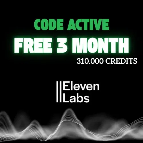 ElevenLabs Creator 3 мес: 100k кредитов/мес | Активация