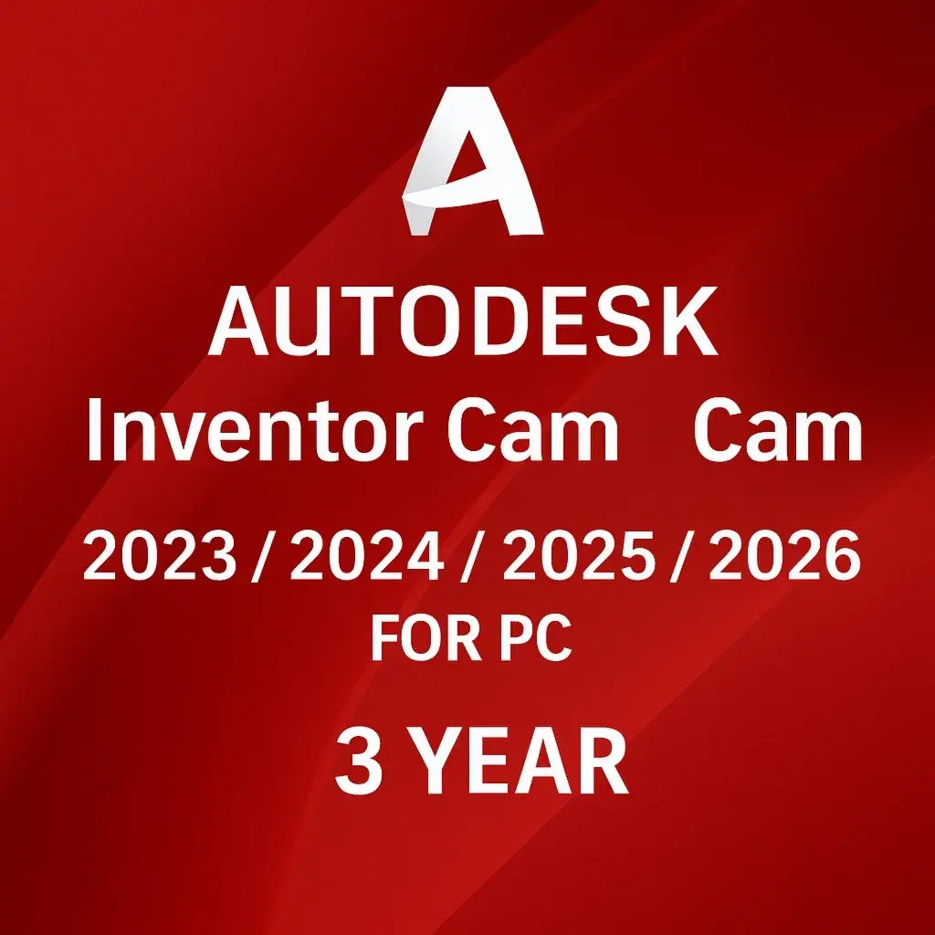 Autodesk Inventor CAM 2026: Лицензия на 3 года (3 ПК)