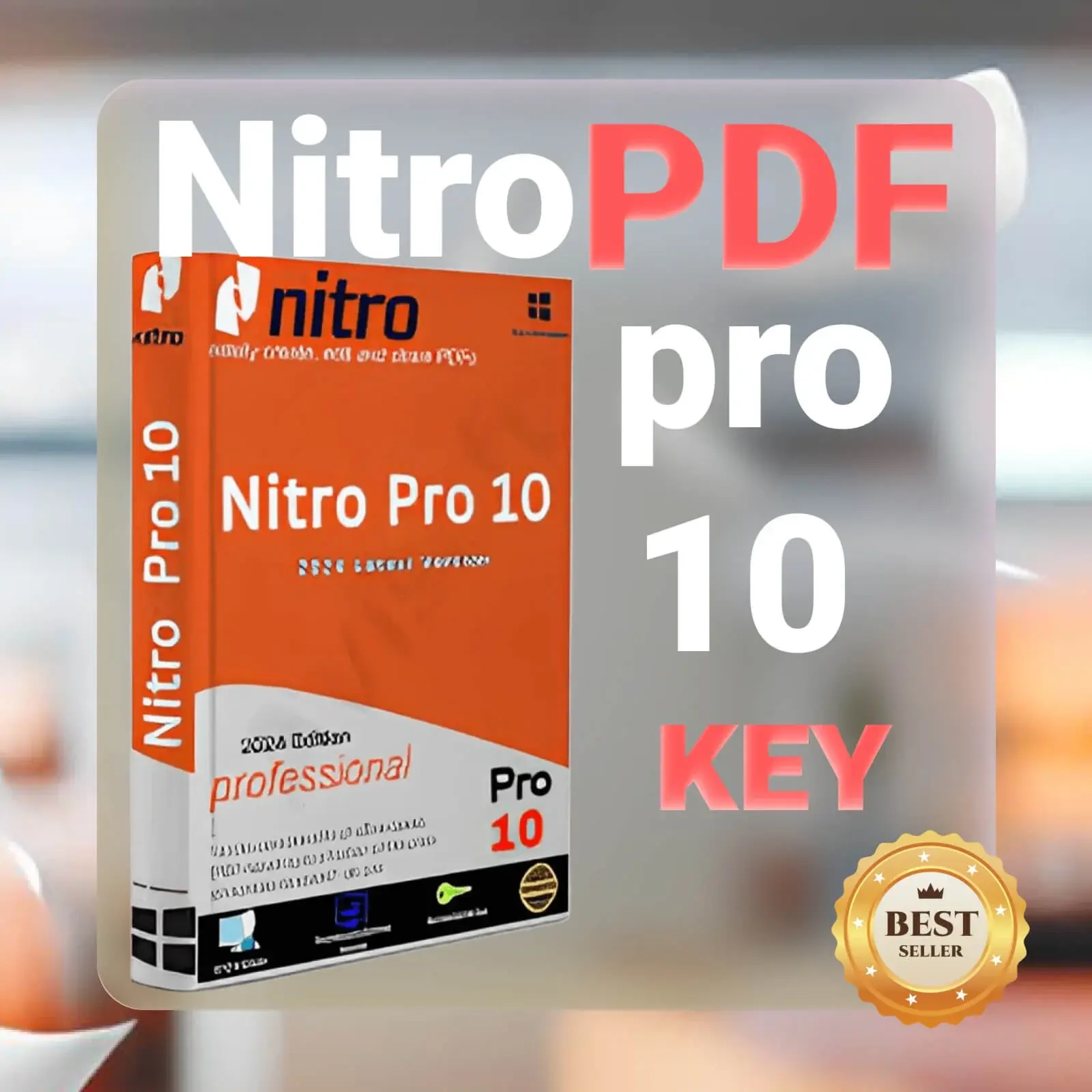 Nitro PDF Pro 10 (Windows) | Бессрочная лицензия | Ключ