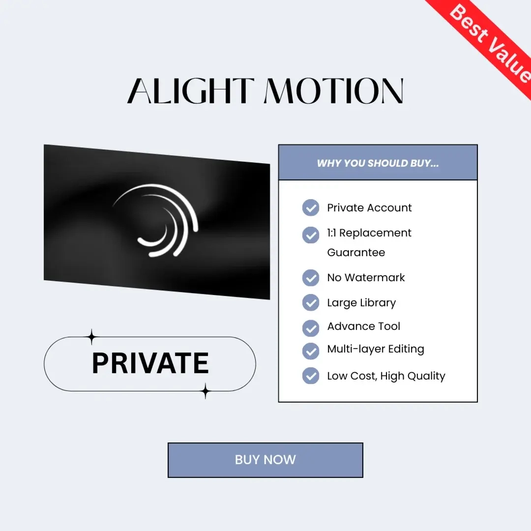 Alight Motion Premium (1 год) - Аккаунт, Онлайн