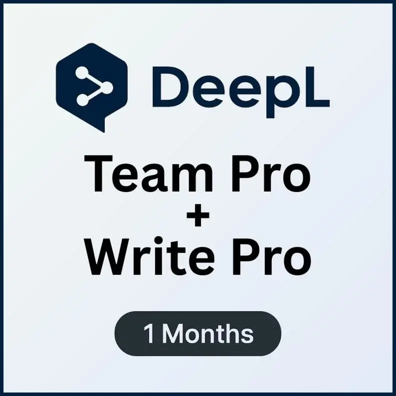 DeepL Pro + Write Pro на 1 месяц | Личный аккаунт