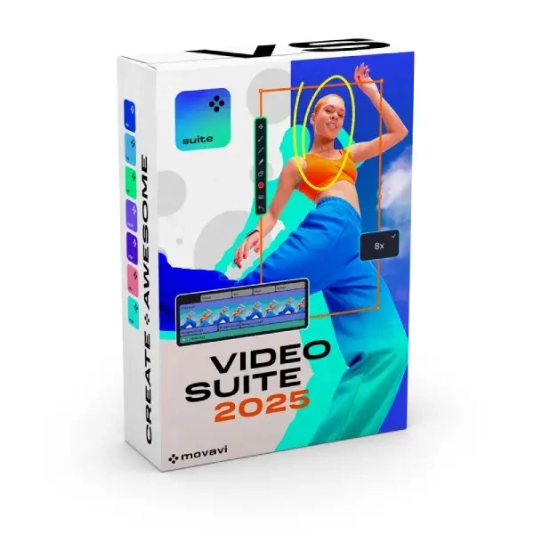 Movavi Video Suite + Photo Editor 2025: Бессрочная...