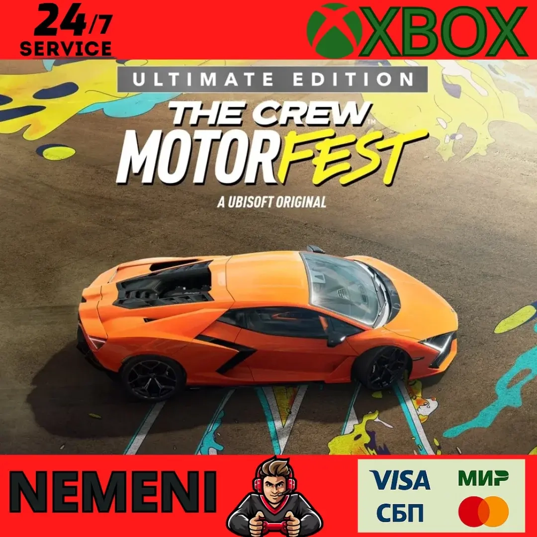 The Crew Motorfest Ultimate Xbox: Ключ Активации | Microsoft Store