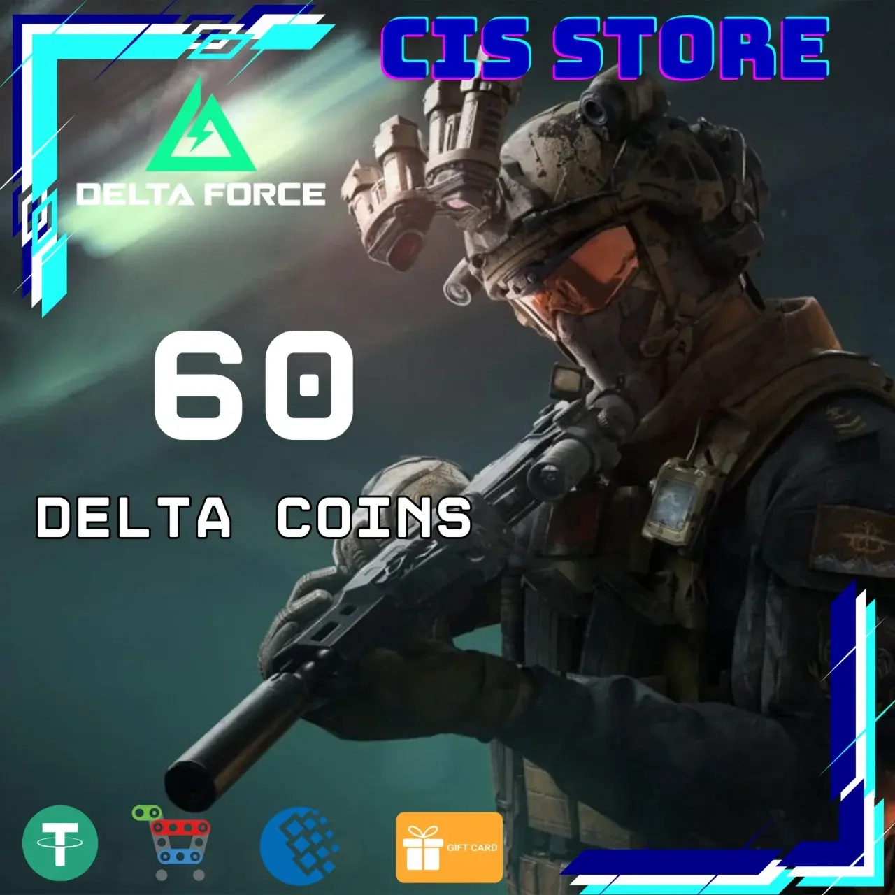 Delta Force 60 Монет PC | Глобальный | По ID