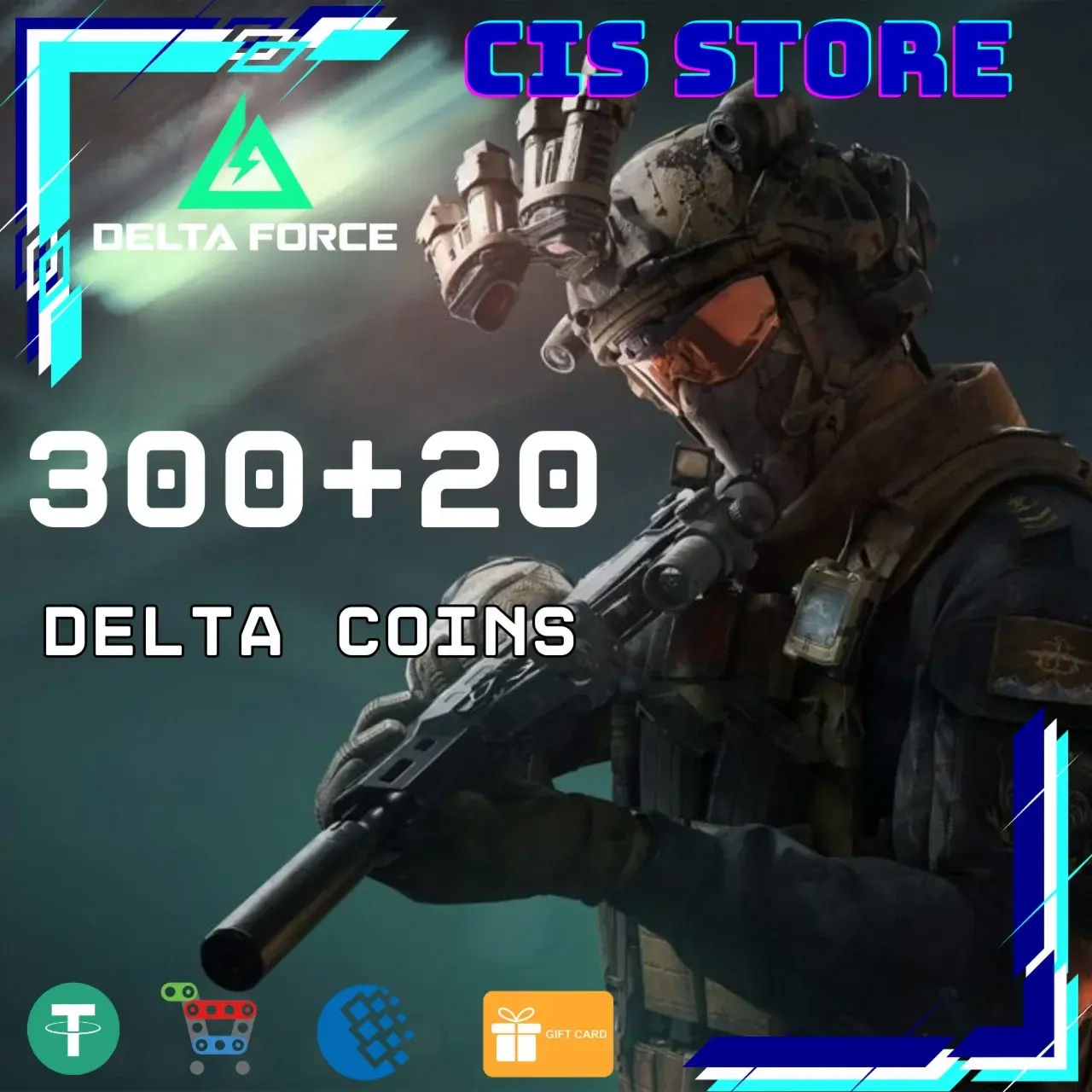 Delta Force 320 Монет | PC | Глобальный | Купить по ID