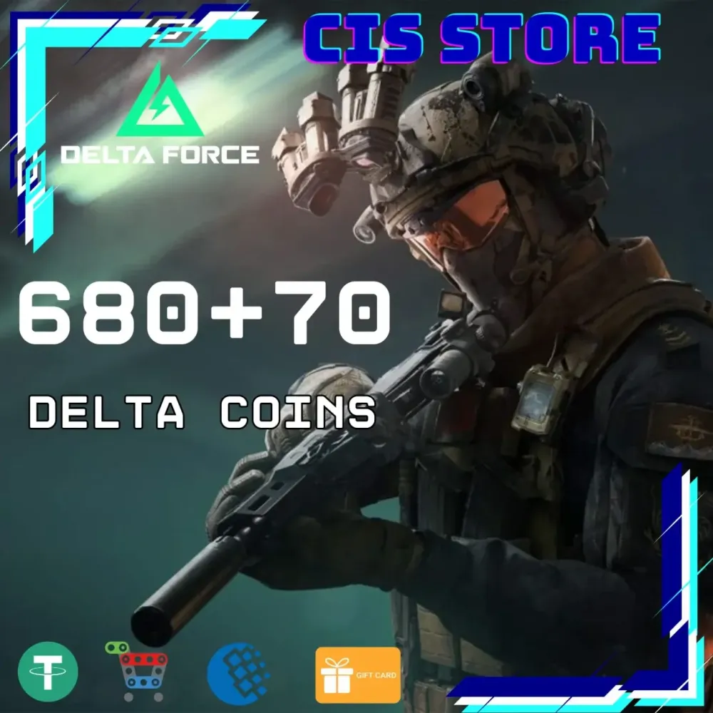 Delta Force 750 Coins | Купить PC Игровую Валюту Онлайн