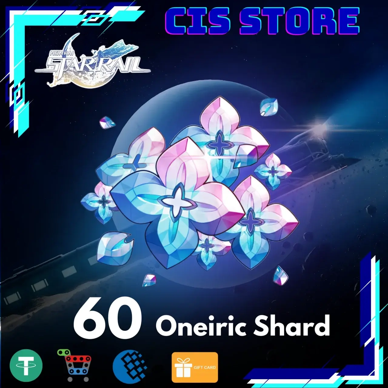 Honkai Star Rail 60 Сущностей | Глобальный | Купить по ID