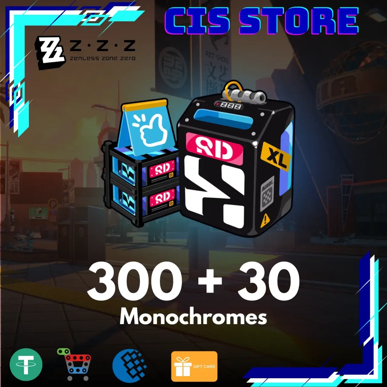 Zenless Zone Zero 330 Монохромы | Глобальный | По ID