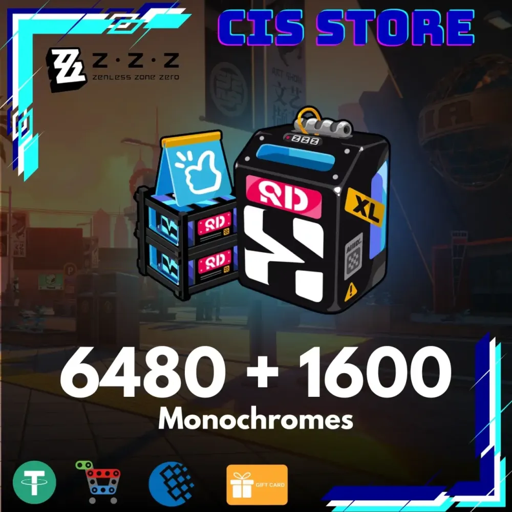 Zenless Zone Zero 8080 Монохромы | Глобальный | По ID