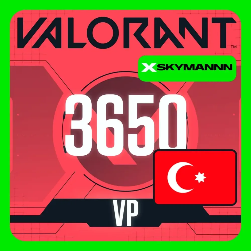 3650VPValorantТурция|Мгновеннаядоставка24/7
