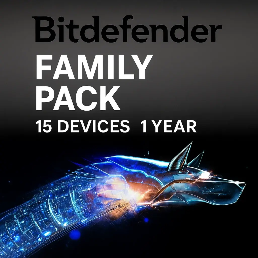 Bitdefender Family Pack 15 устр. 1 год | Ключ активации онлайн