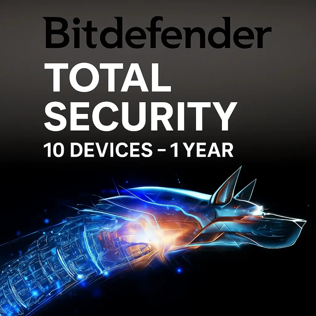 Bitdefender Total Security 10 устройств 1 год - Ключ Онлайн