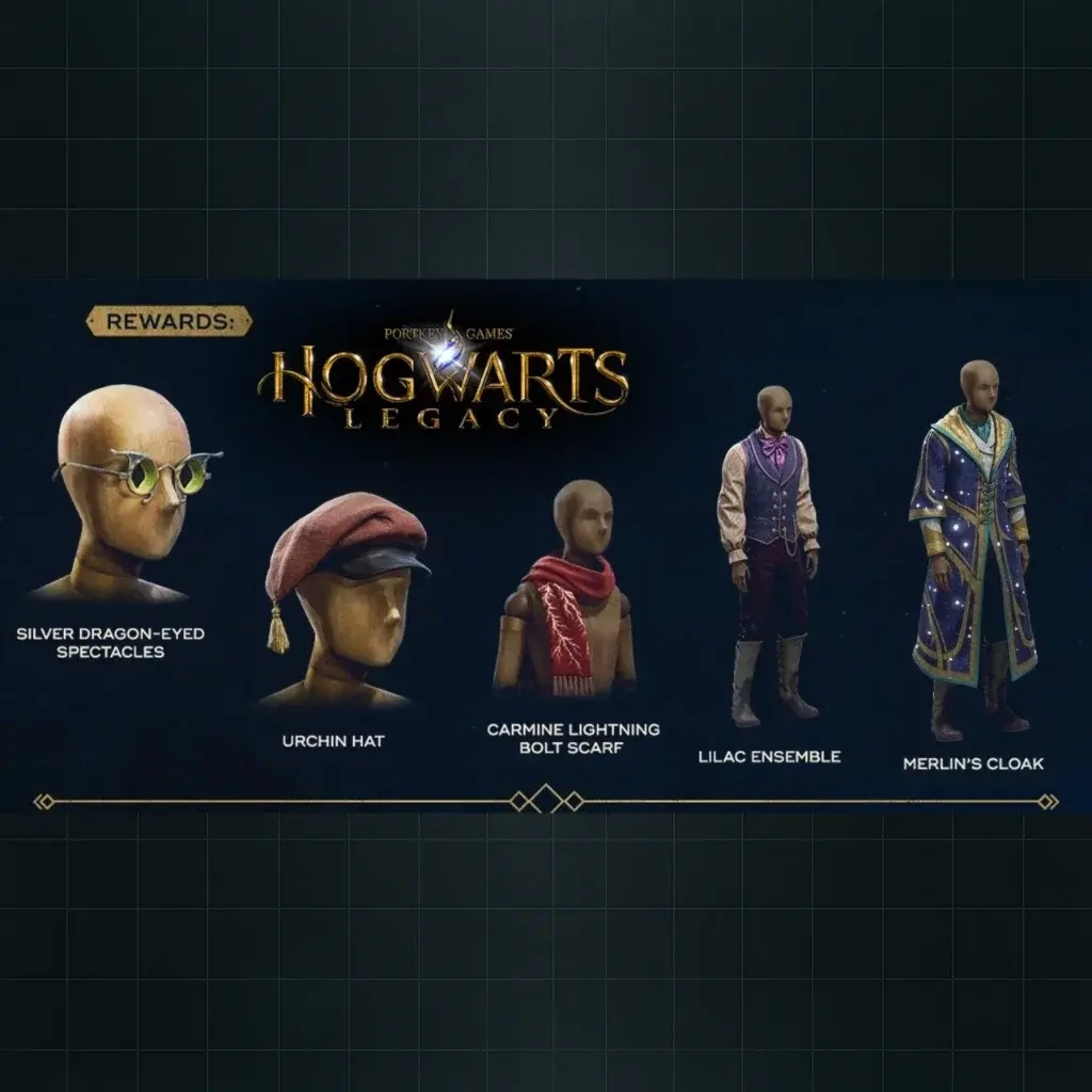 Hogwarts Legacy: 11 скинов Twitch Drops | Авто-выдача