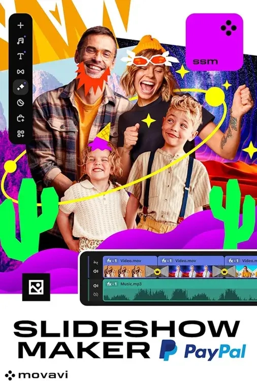 Movavi Slideshow Maker 2025: Пожизненный ключ (Онлайн)