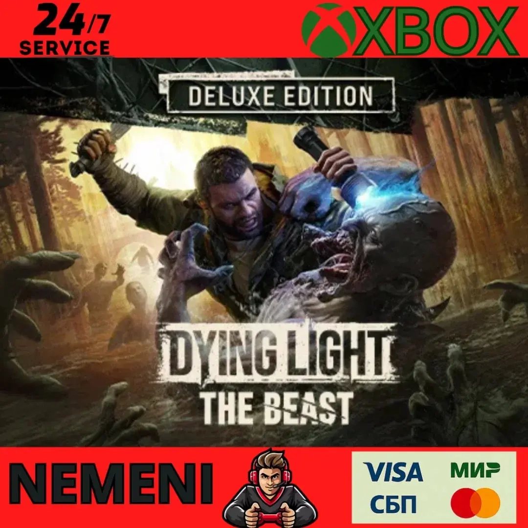 Dying Light: The Beast Deluxe Xbox Series X|S ключ | Онлайн