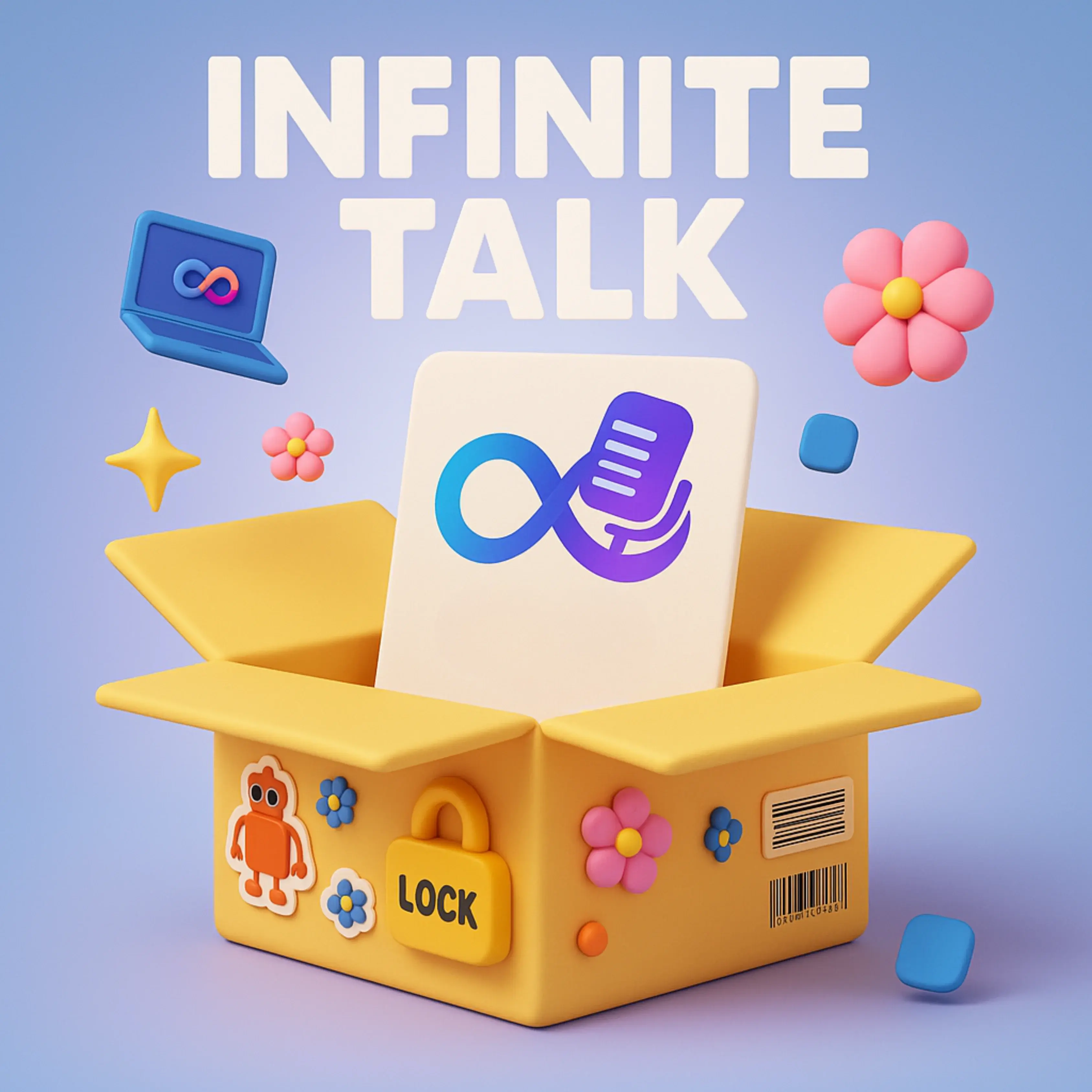 InfiniteTalk: AI Генератор Говорящих Видео - 1 Месяц