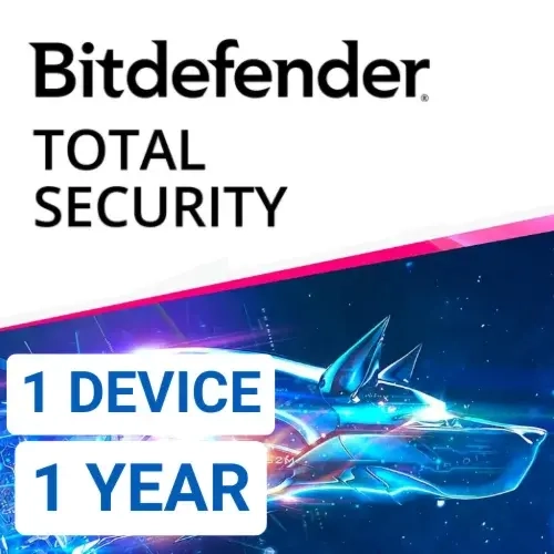 Bitdefender Total Security: Ключ активации онлайн, 1 год