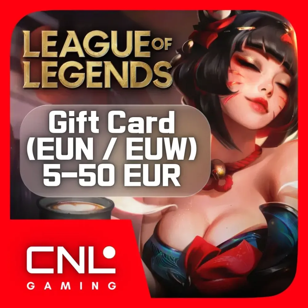 Подарочная карта League of Legends (EUN/EUW) 5-50 EUR | Купить онлайн