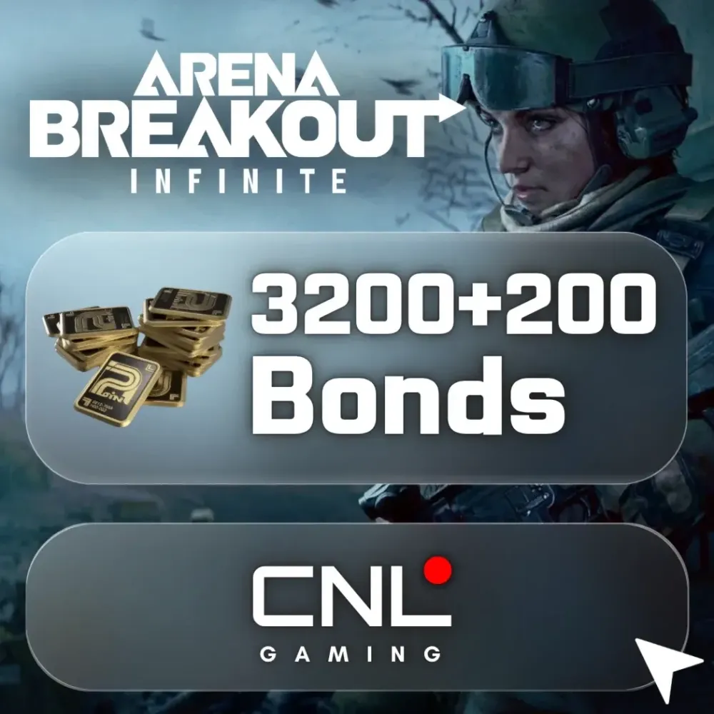 Arena Breakout | 3200 Бондов | Пополнение по UID | Онлайн
