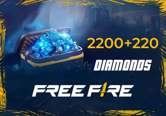 Free Fire 2200+220 бриллиантов PIN-код Garena (Коды)