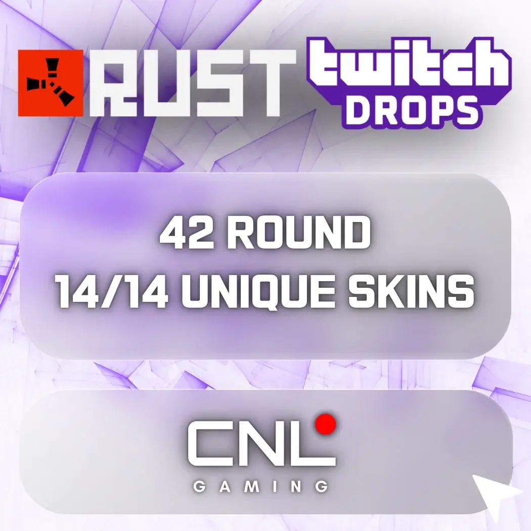 Rust Twitch Drops: 42 скина | Онлайн | ggsel