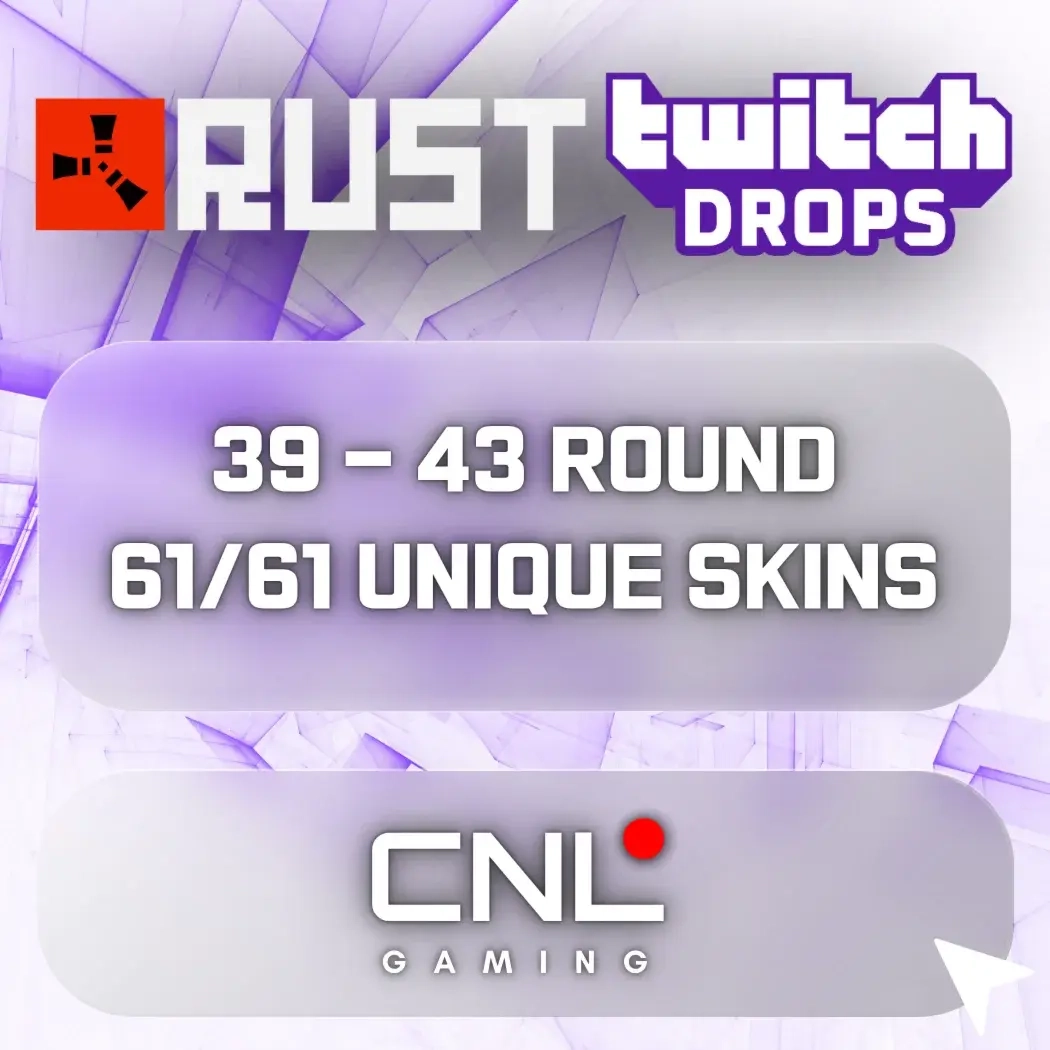 Twitch Drops Rust: Уникальные скины для Steam | Онлайн
