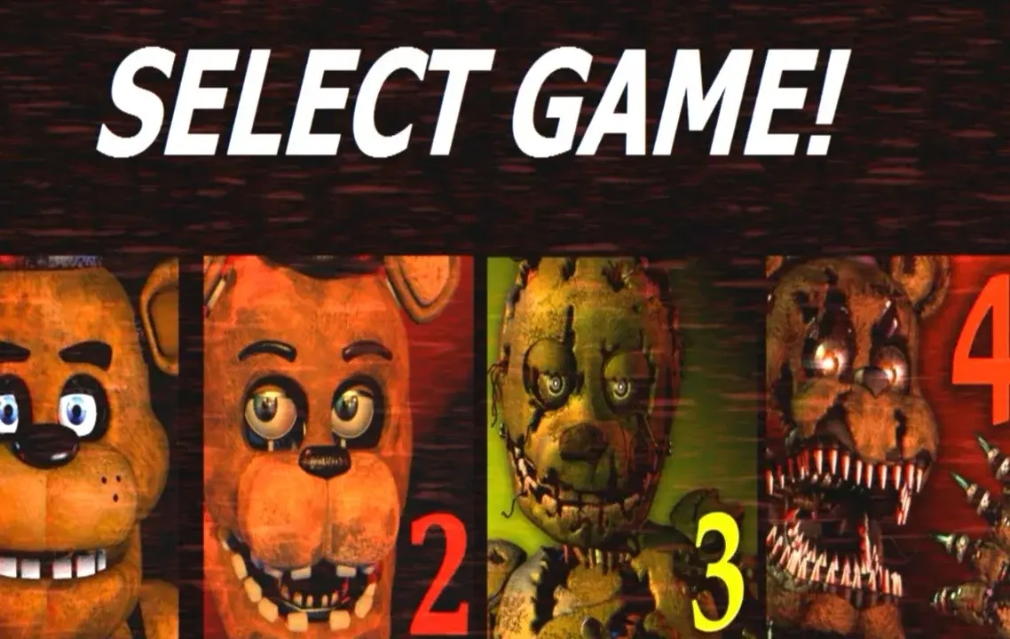 FNAF 1-4 Collection Android: Купить игру ужасов онлайн
