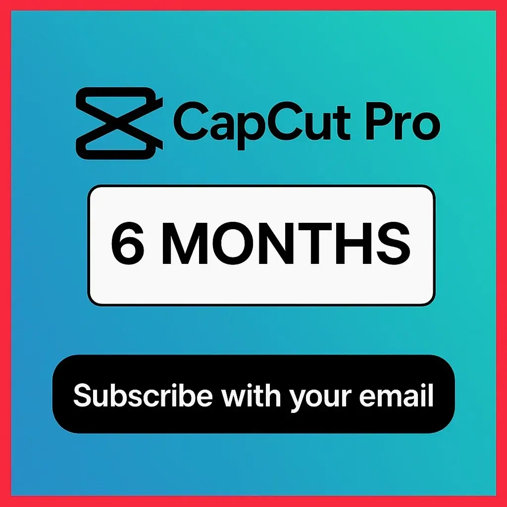 CapCut Pro подписка 6 мес. | Видеоредактор Онлайн