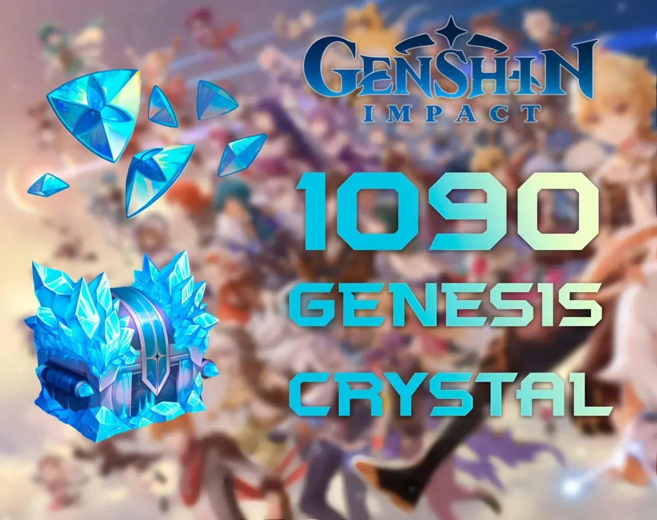 1090 Genesis Crystals по UID | Легально | Онлайн