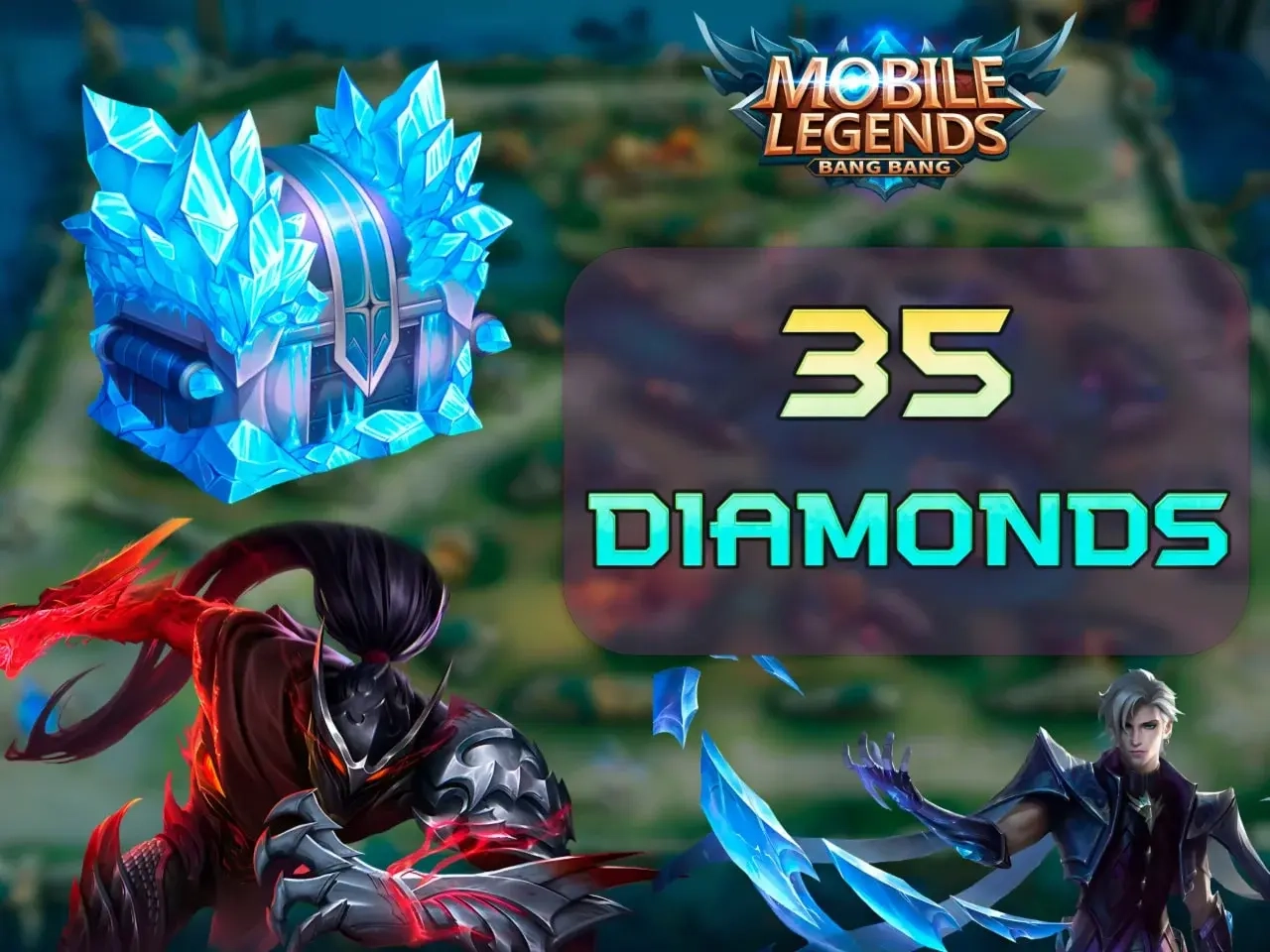 32+3 Бриллиантов по ID | RU/СНГ | Быстрое пополнение