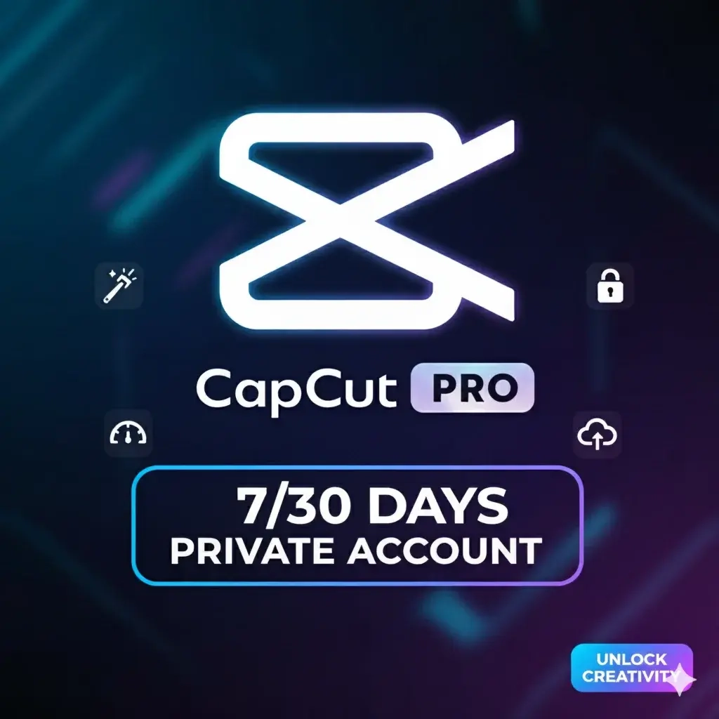 Capcut Pro: Премиум подписка на 1 месяц | Онлайн