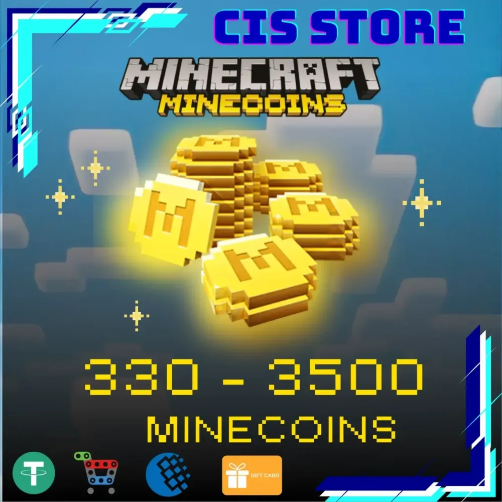 Minecraft Minecoins 330/1720/3500 | Глобальный | Купить онлайн